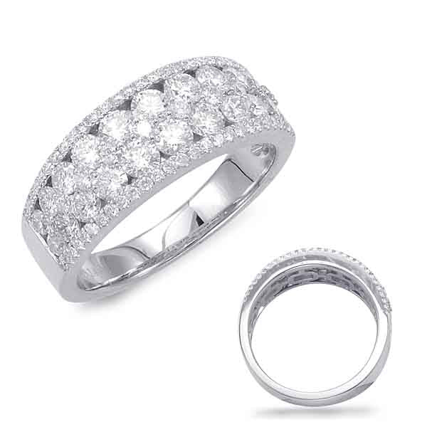 White Gold Diamond Band