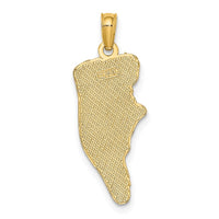 14k HILTON HEAD Map Charm-D4401