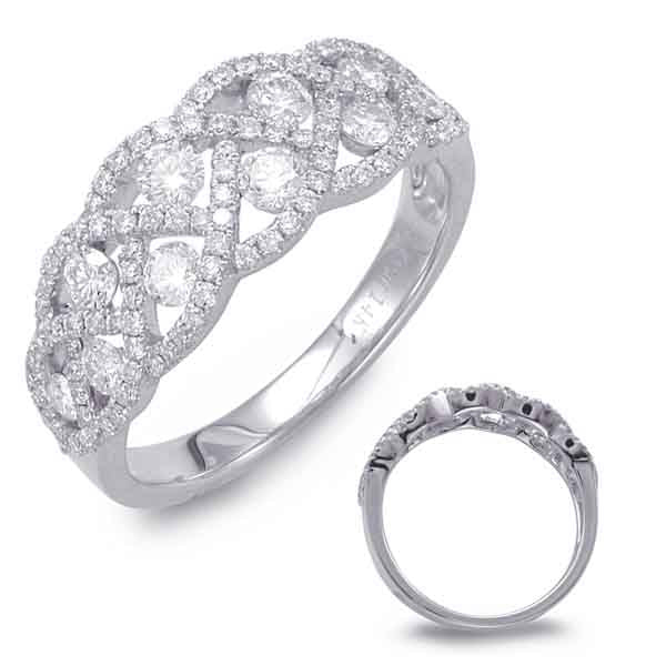 White Gold Diamond Fashion Ring