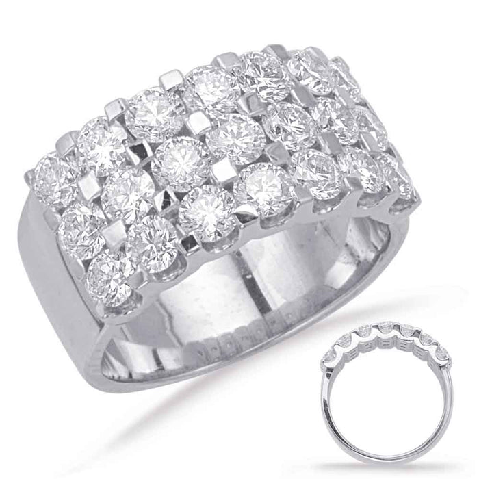 White Gold Diamond Wedding Band