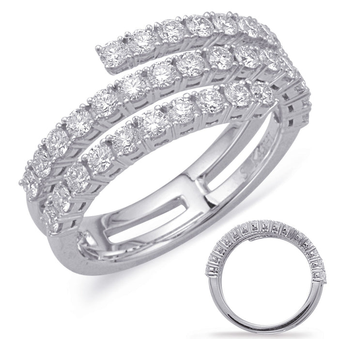 White Gold Diamond Fashion Ring
