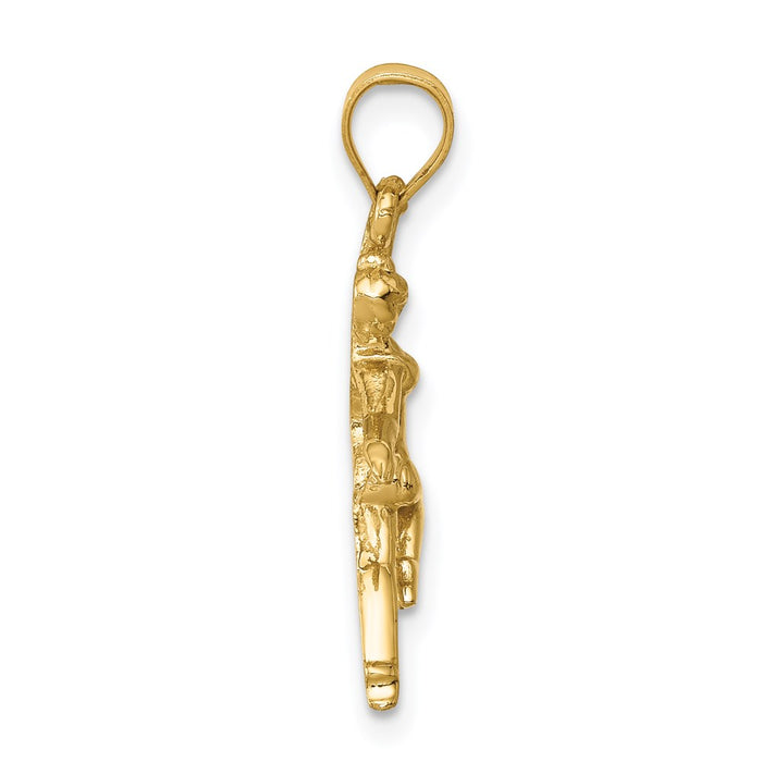 14k Dancer Pendant-D4629