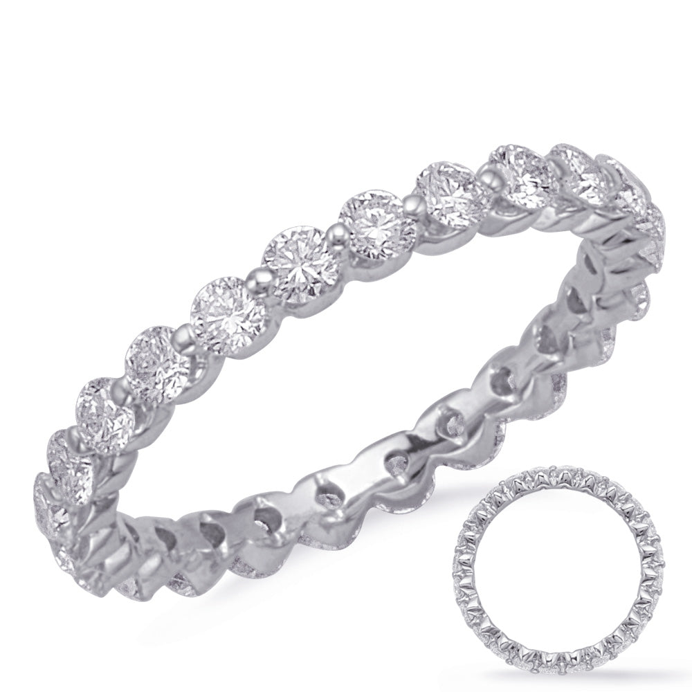 White Gold Eternity Band