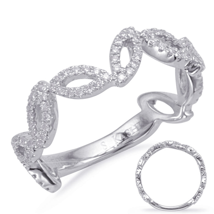 White Gold Diamond Fashion Ring