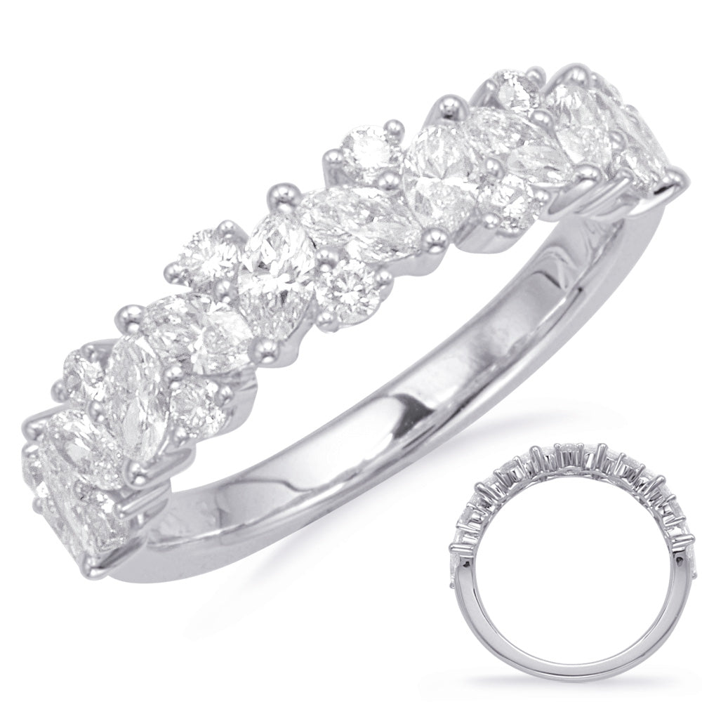 White Gold Diamond Fashion Ring