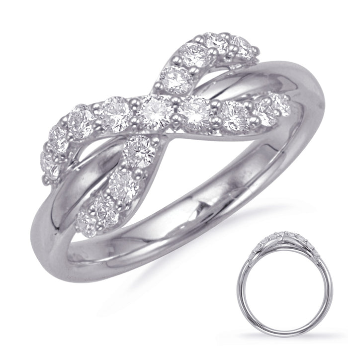 White Gold Diamond Fashion Ring