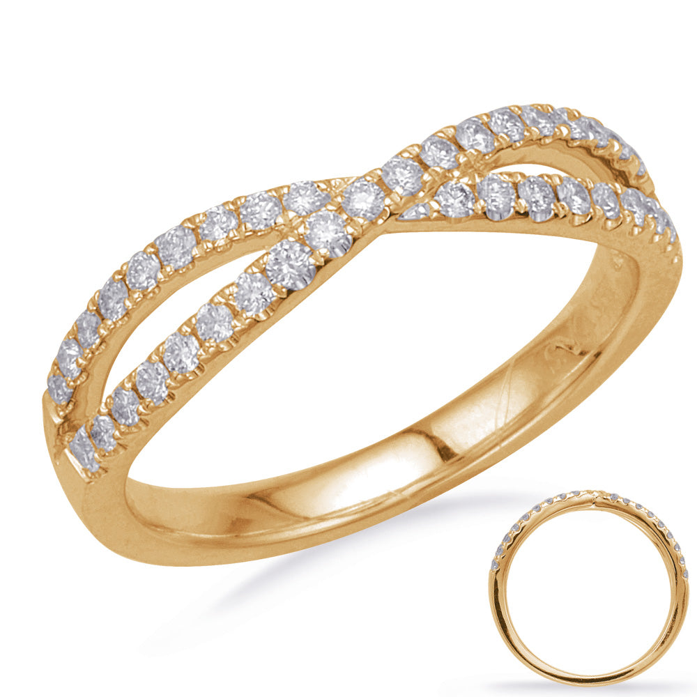 Yellow Gold Diamond Fashion Ring