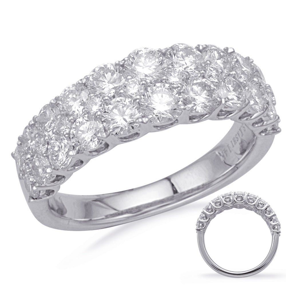White Gold Diamond Fashion Ring
