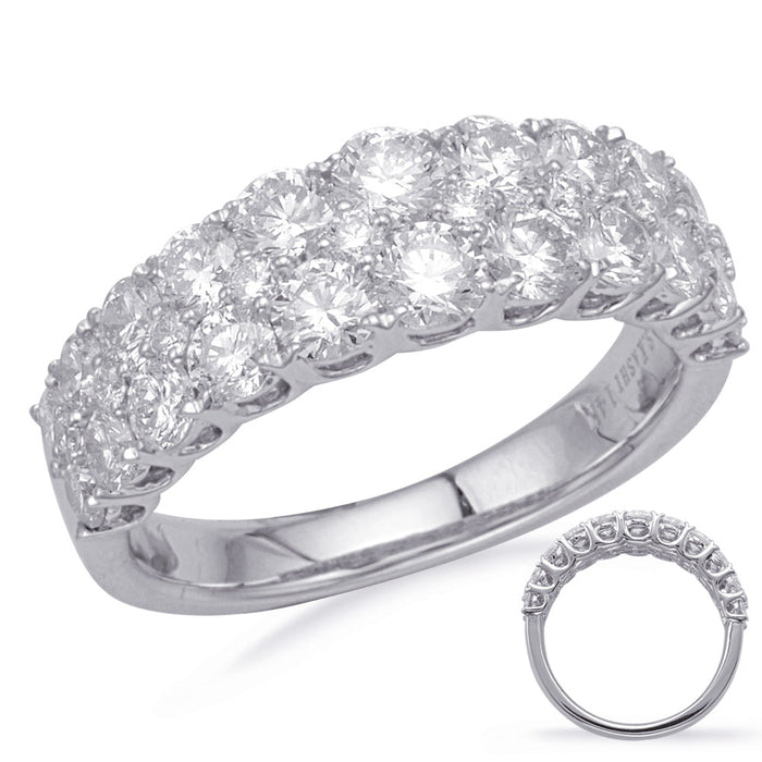 White Gold Diamond Fashion Ring