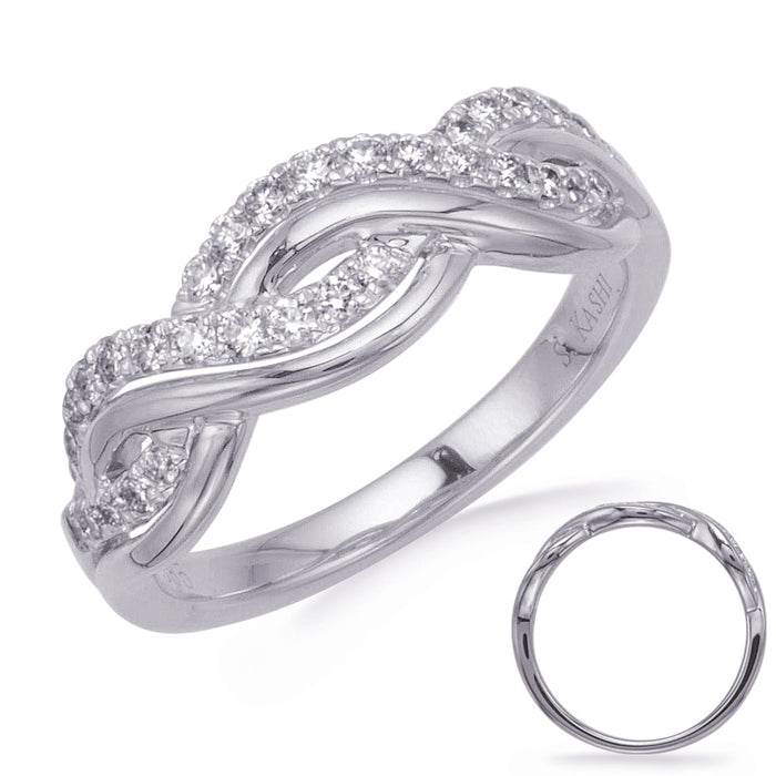 White Gold Diamond Fashion Ring