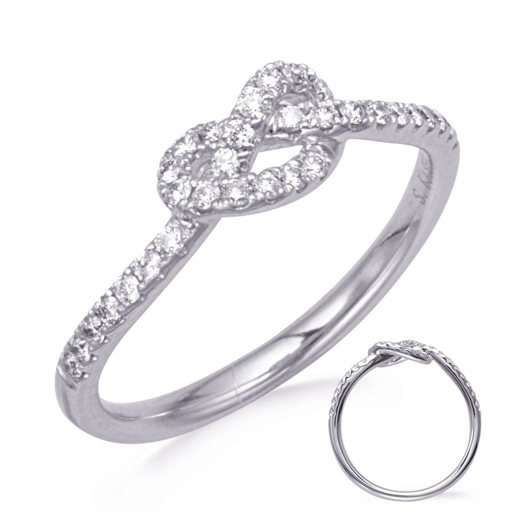 White Gold Diamond Fashion Ring