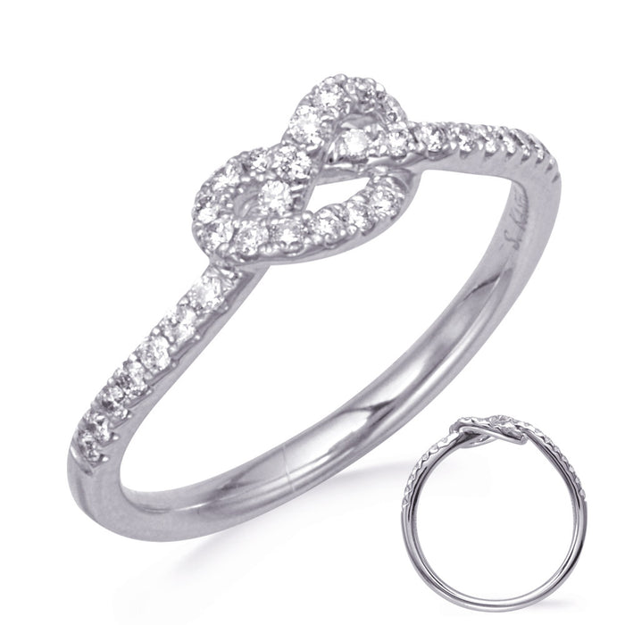 White Gold Diamond Fashion Ring