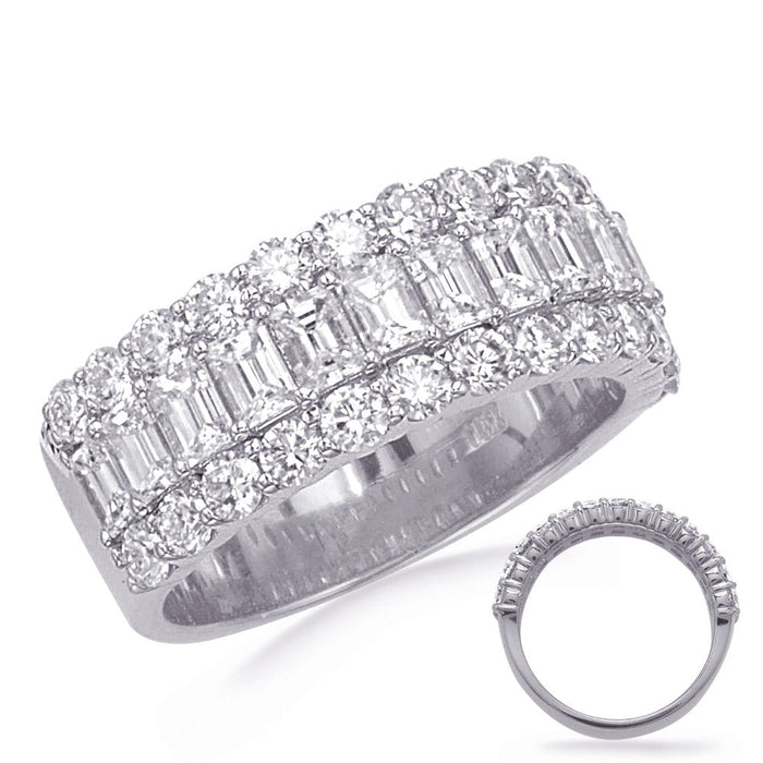 White Gold Diamond Band