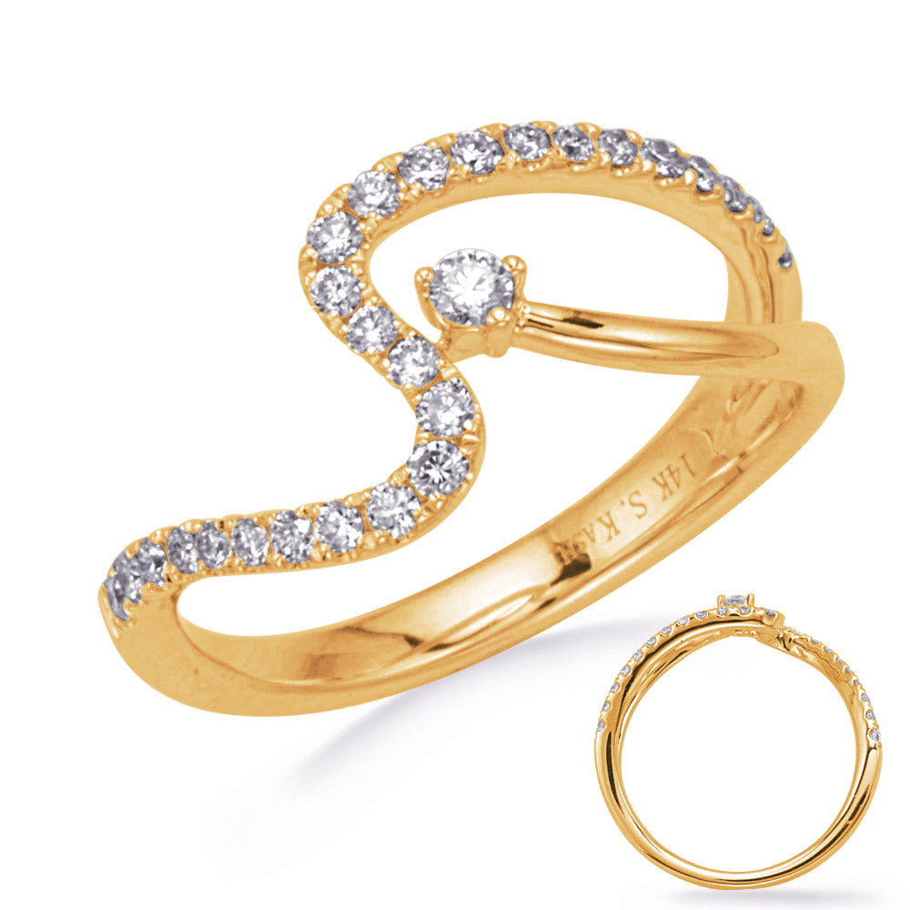 Yellow Gold Diamond Ring