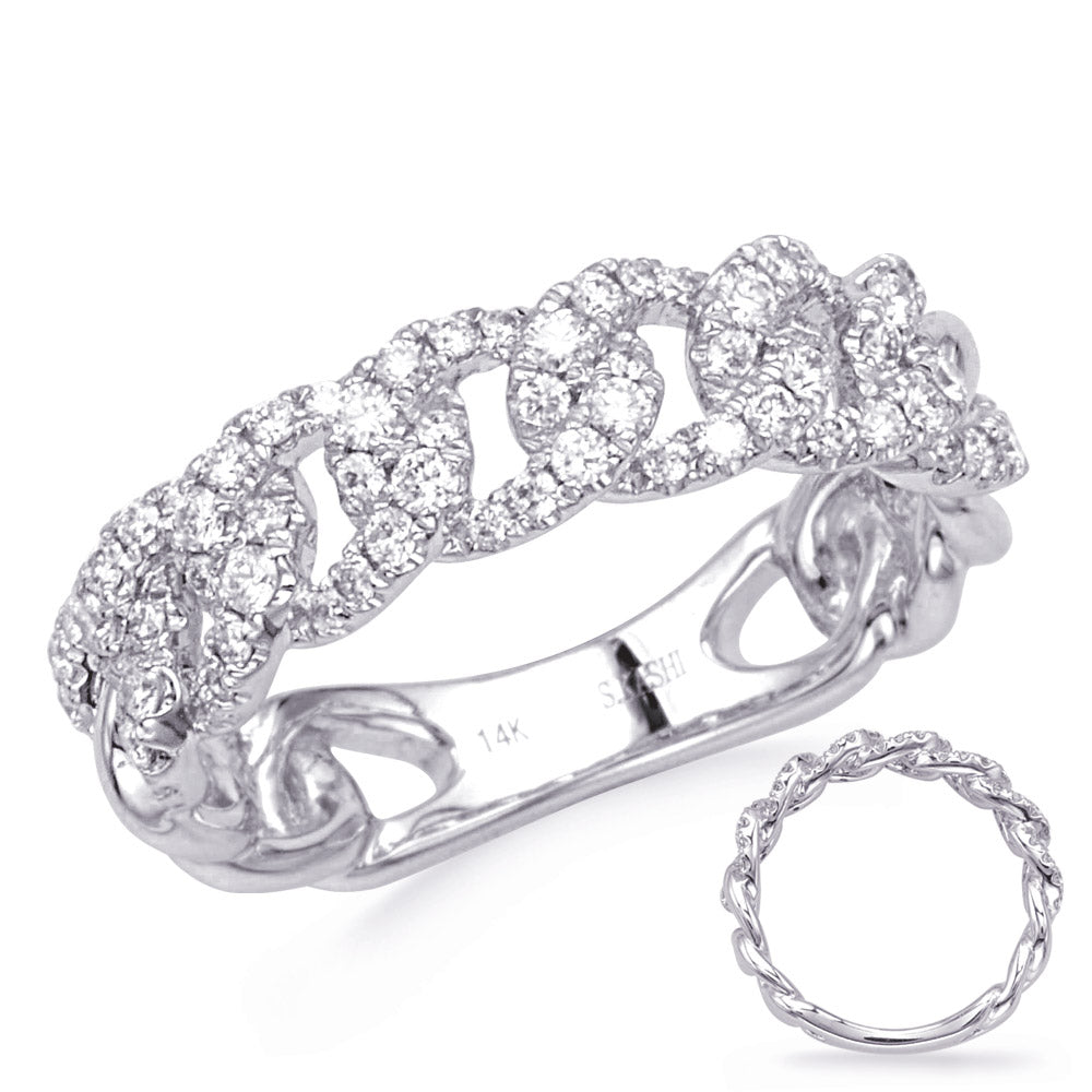 White Gold Diamond Band