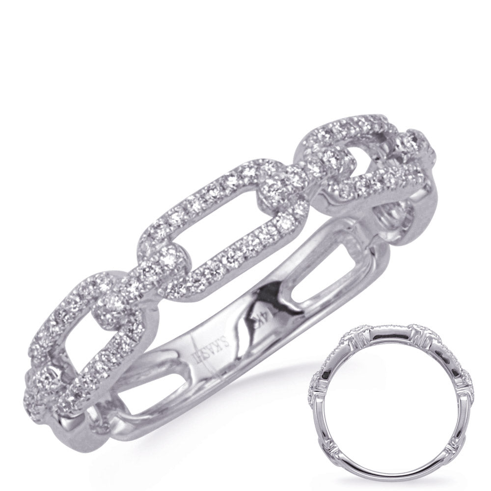 White Gold Diamond Band