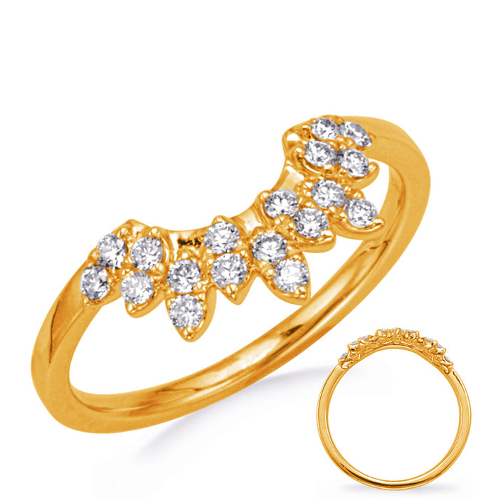 Yellow Gold Diamond Band