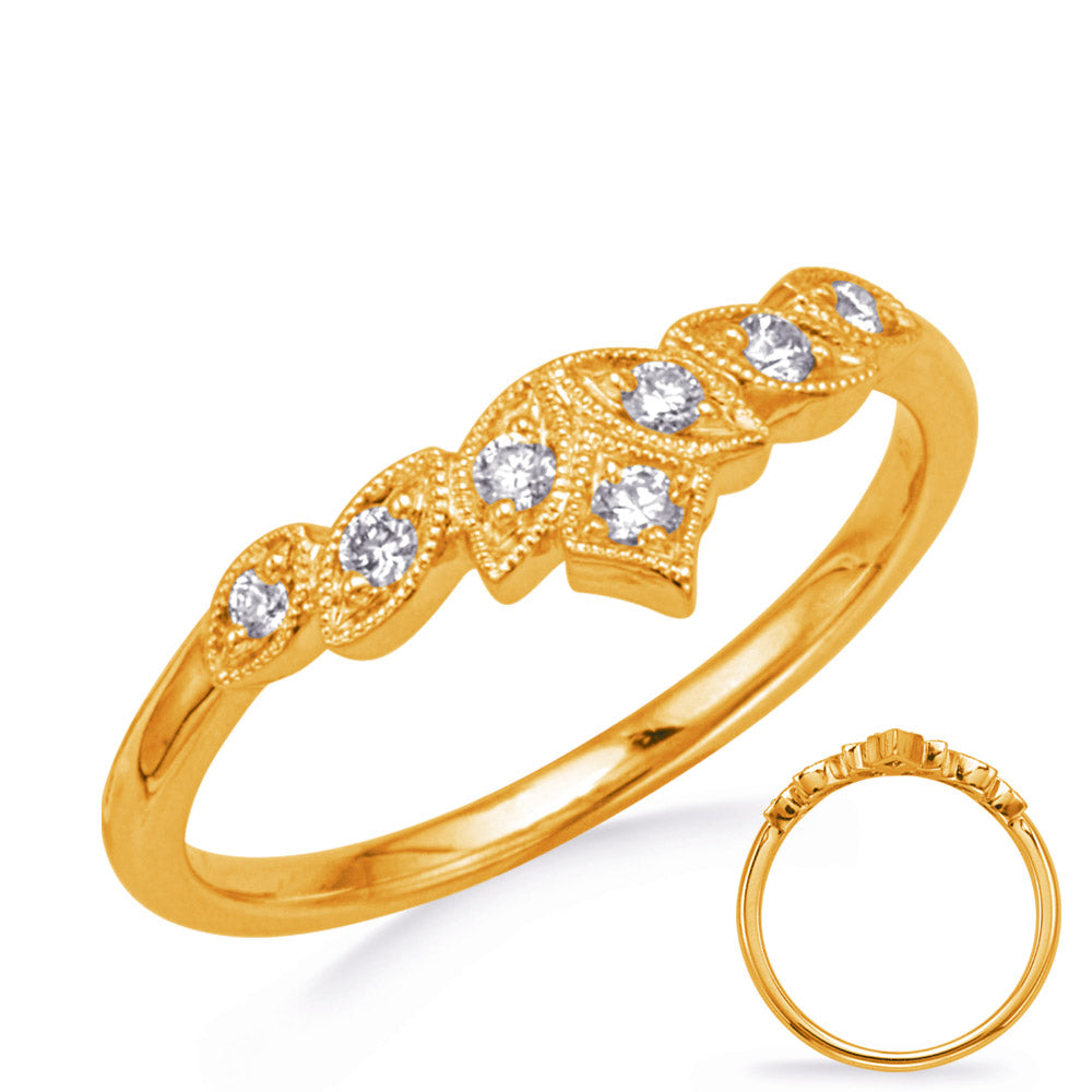 Yellow Gold Diamond Band