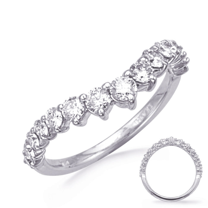 White Gold Wedding Band