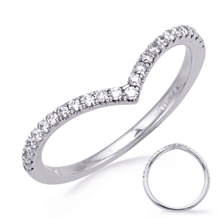 White Gold Wedding Band