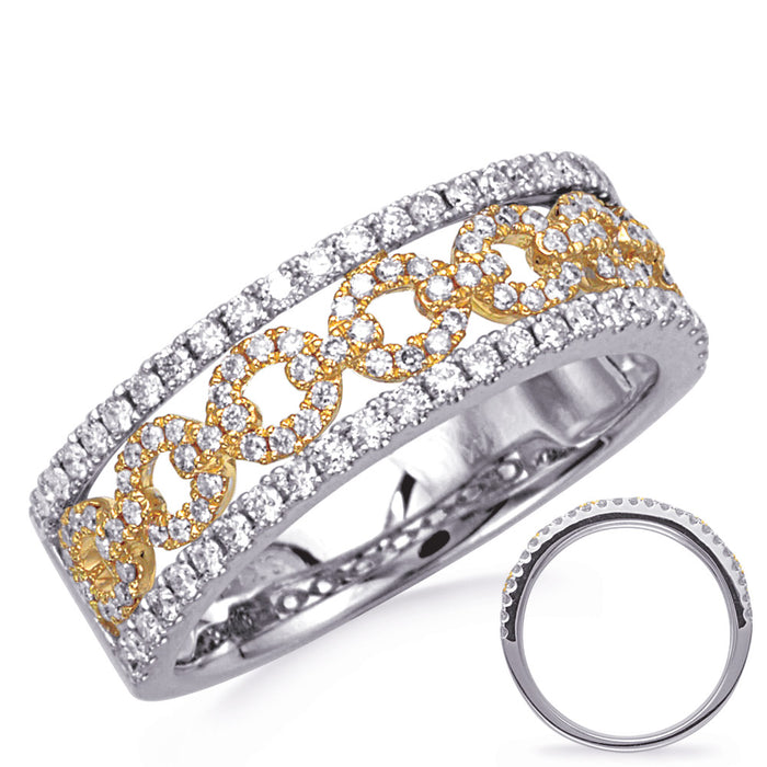 White & Yellow Gold Diamond Ring
