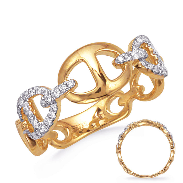 Yellow Gold Diamond Ring