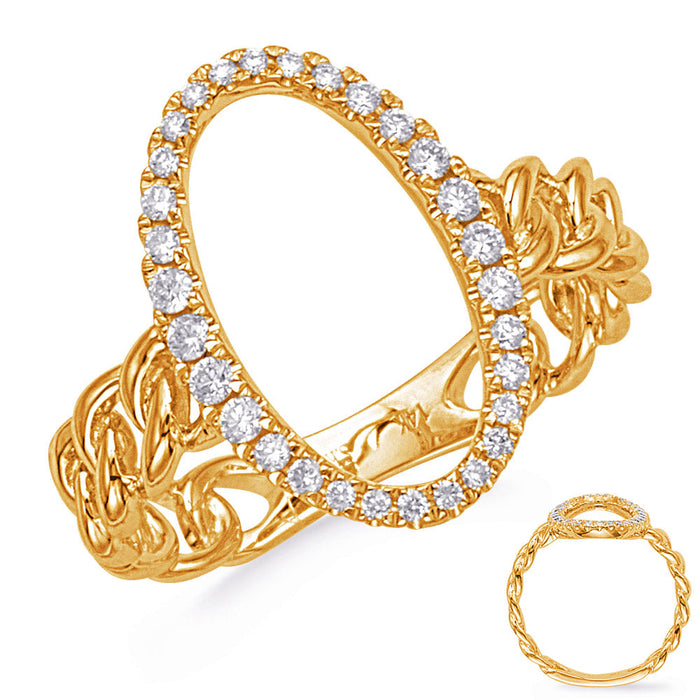 Yellow Gold Diamond Ring