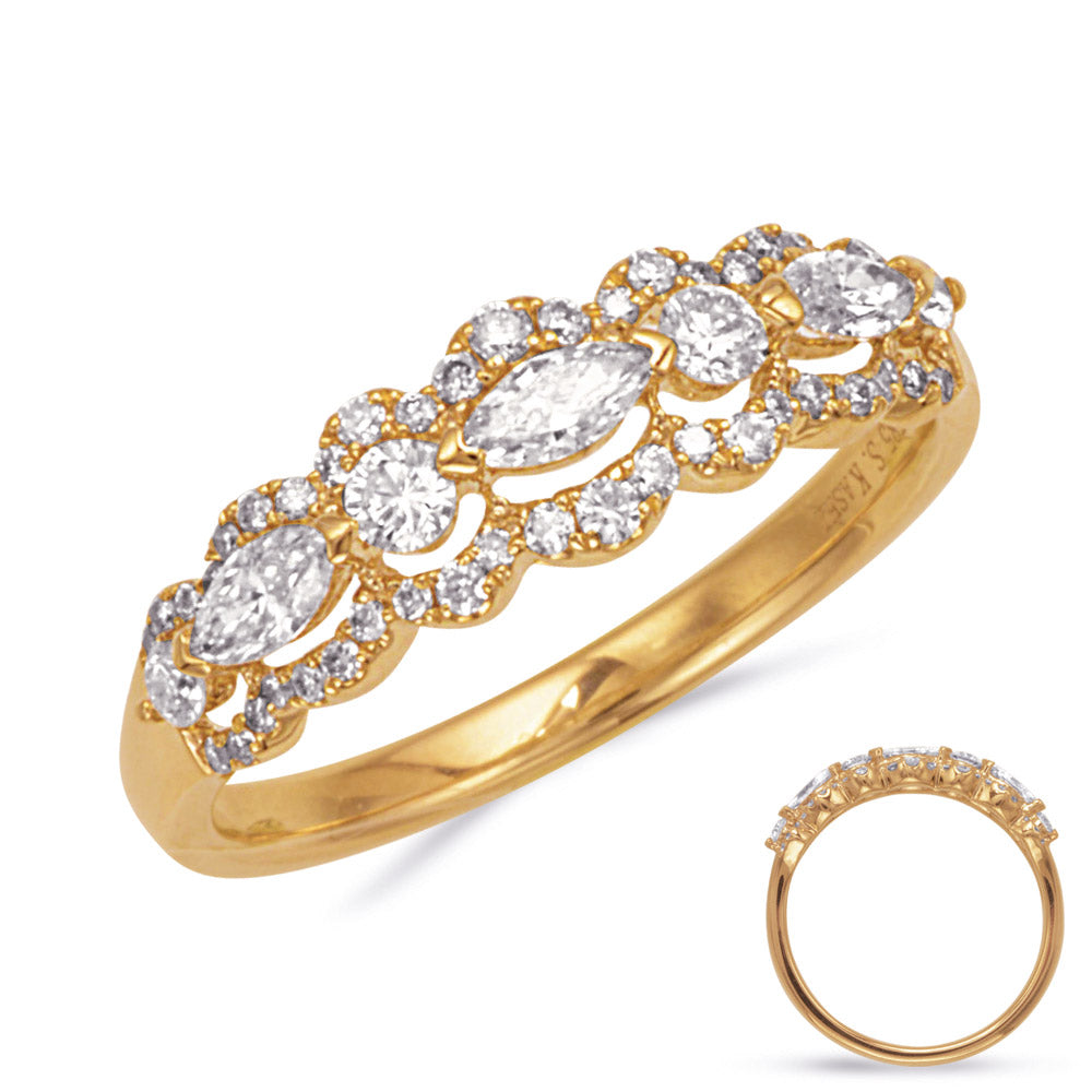 Yellow Gold Diamond Ring