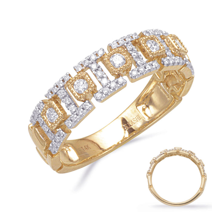 Yellow Gold Diamond Ring