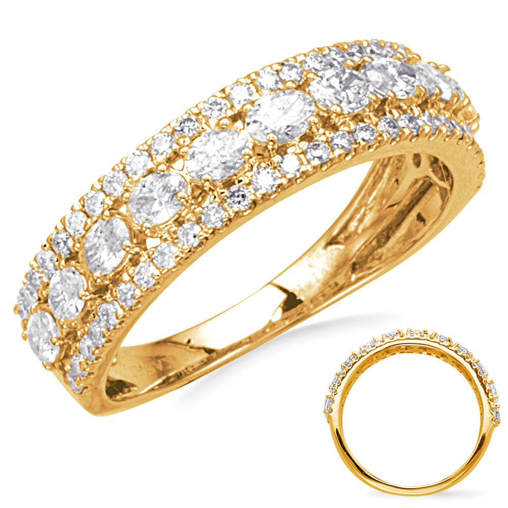 Yellow Gold Diamond Band