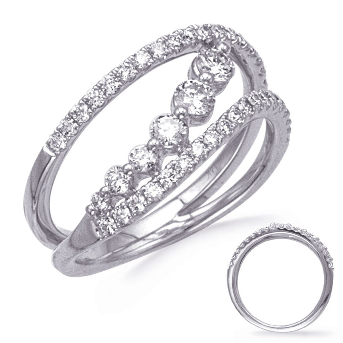 White Gold Diamond Ring