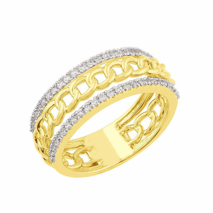 Yellow Gold Diamond Ring