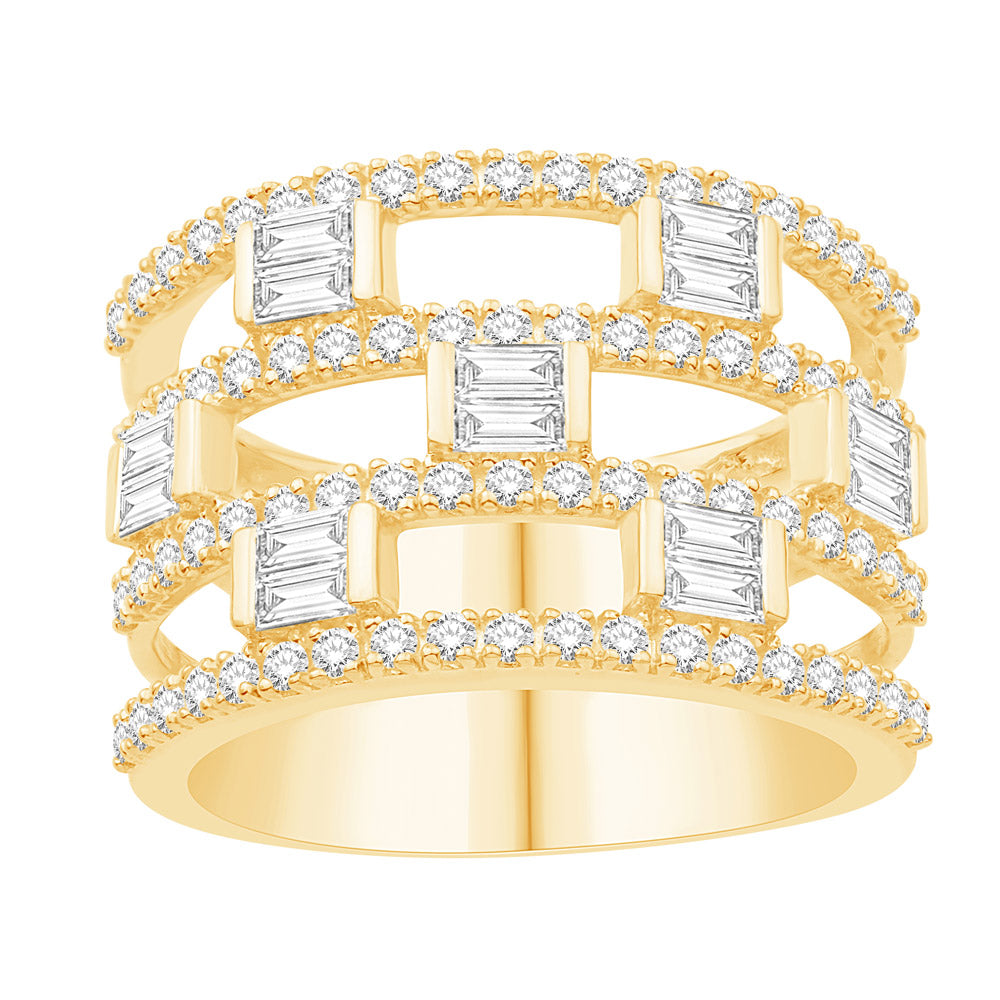 Yellow Gold Diamond Ring