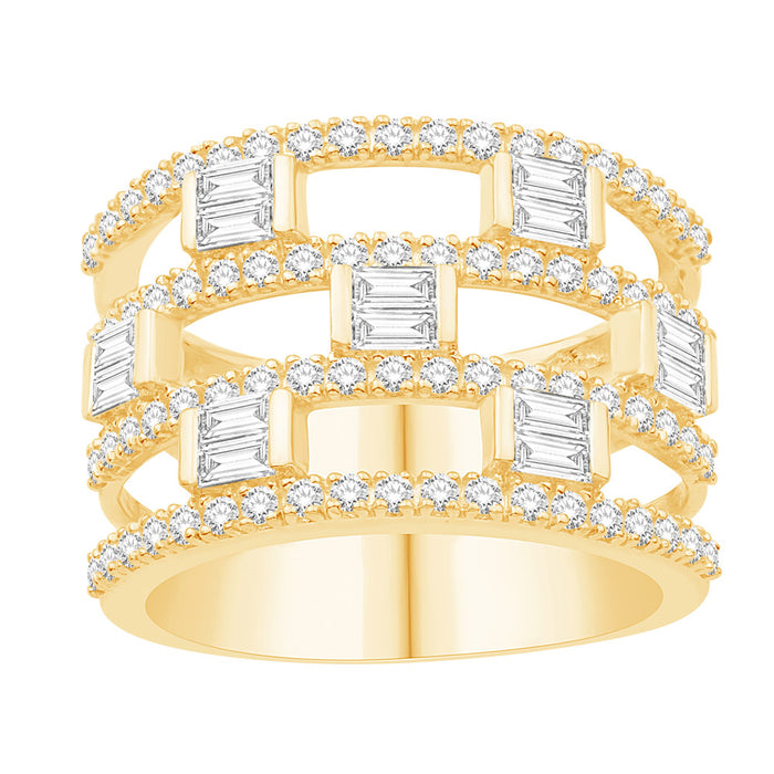 Yellow Gold Diamond Ring