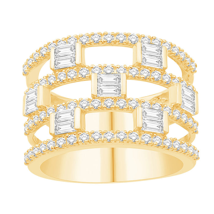 Yellow Gold Diamond Ring