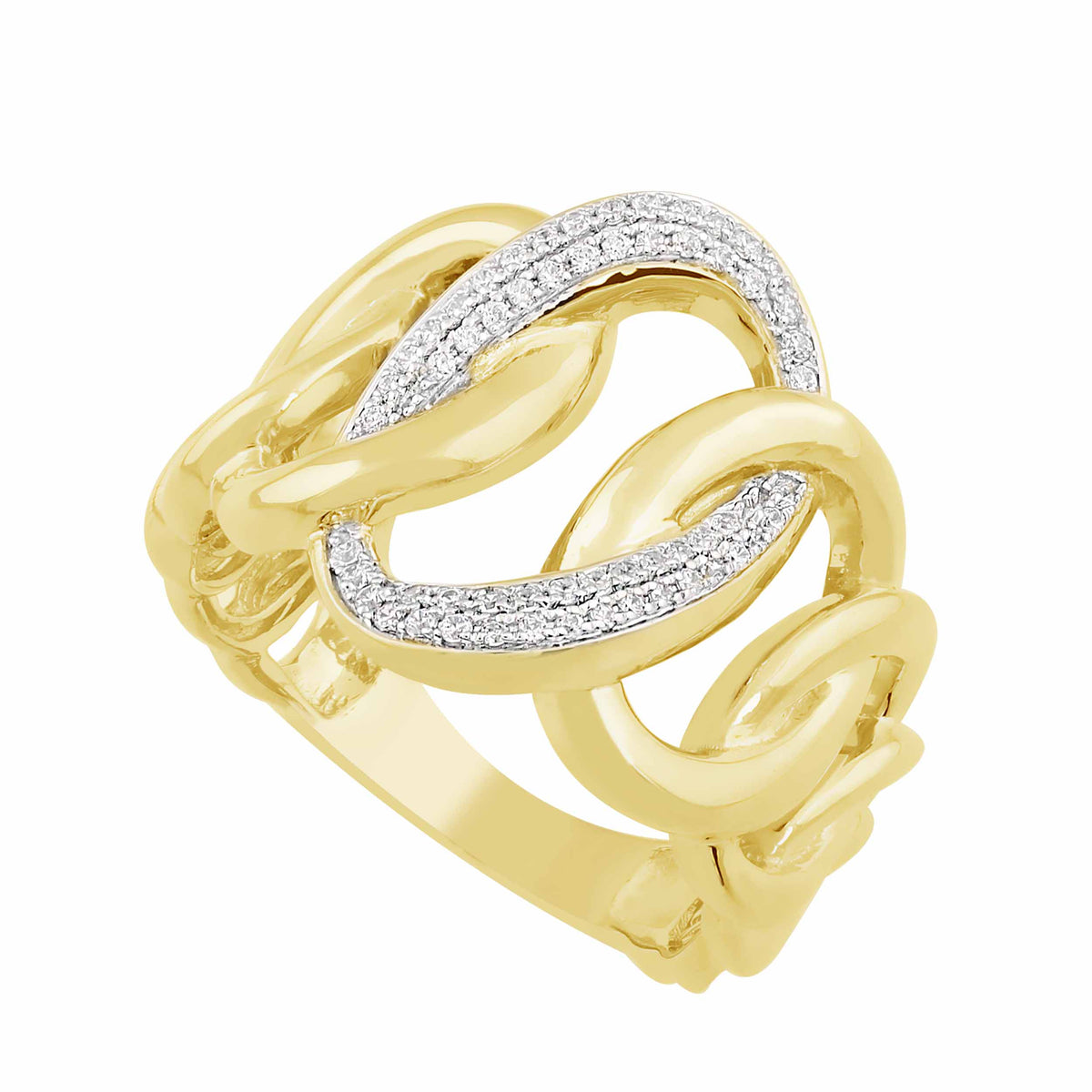 Yellow Gold Diamond Ring