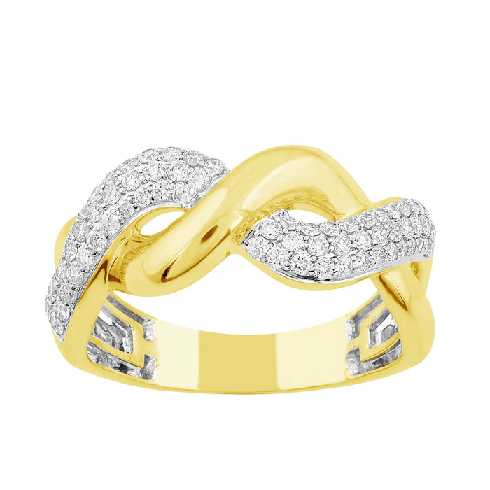 Yellow Gold Diamond Ring