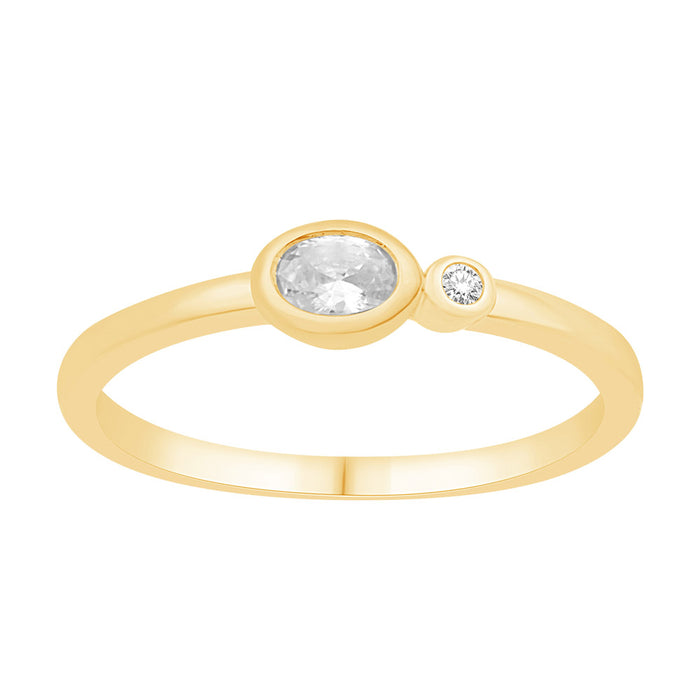 Yellow Gold Diamond Ring