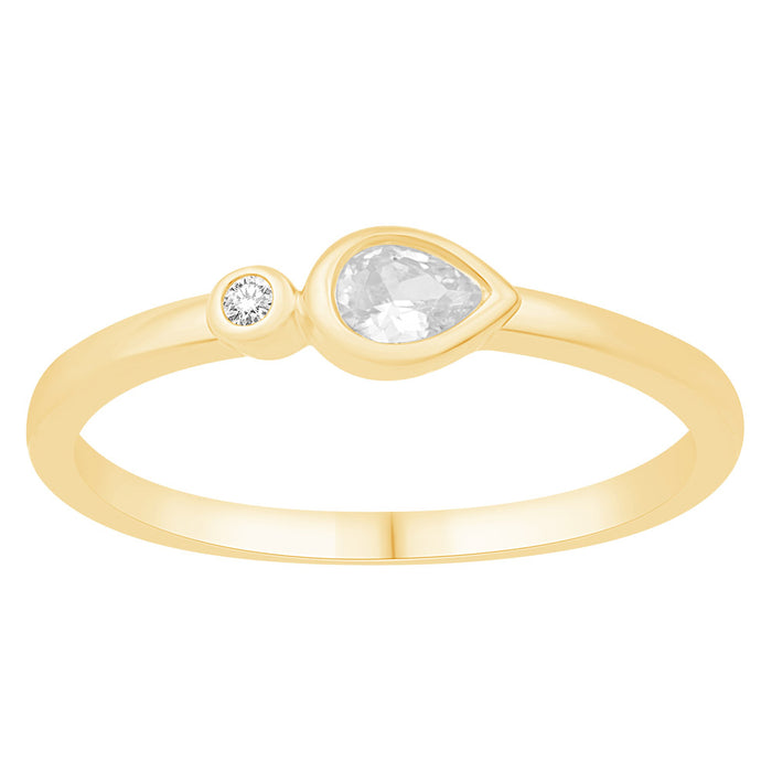 Yellow Gold Diamond Ring