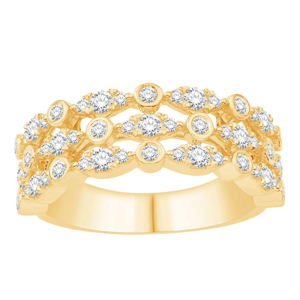 Yellow Gold Diamond Ring