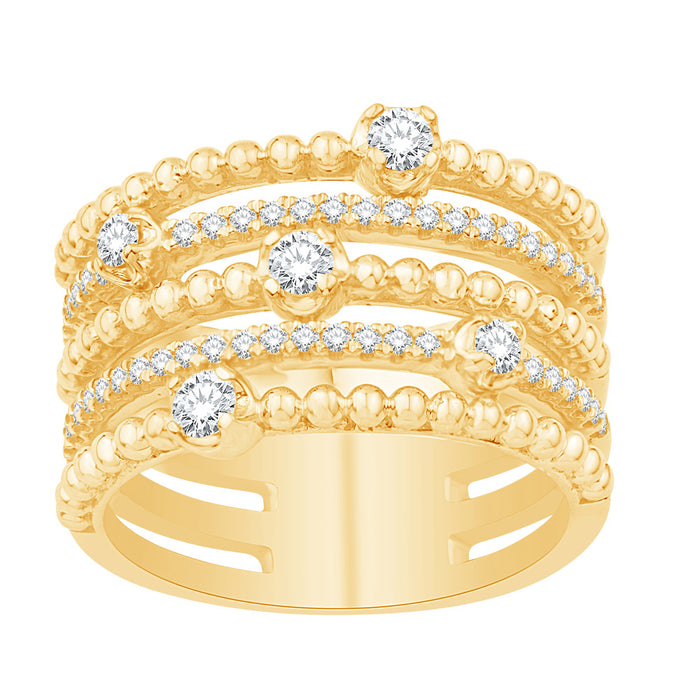 Yellow Gold Diamond Ring