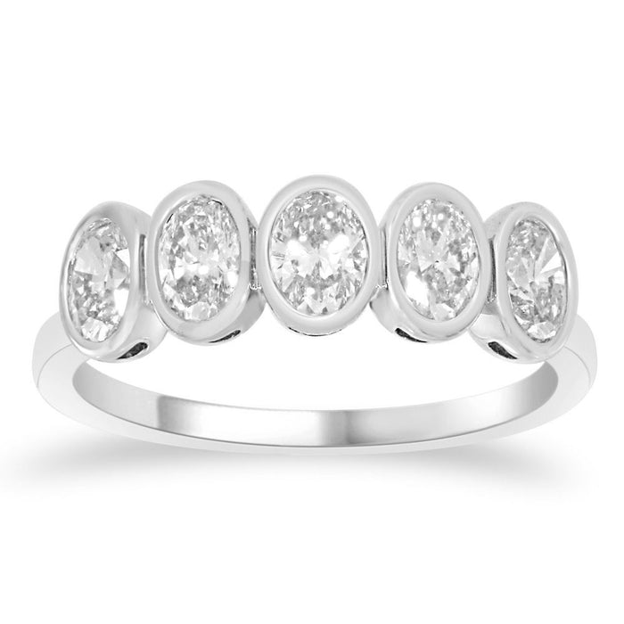 White Gold Diamond Ring