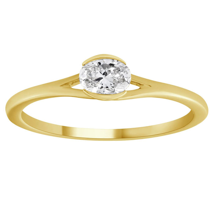 Yellow Gold Diamond Ring