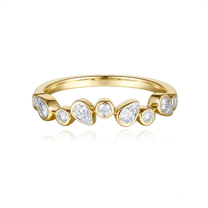 Yellow Gold Diamond Ring