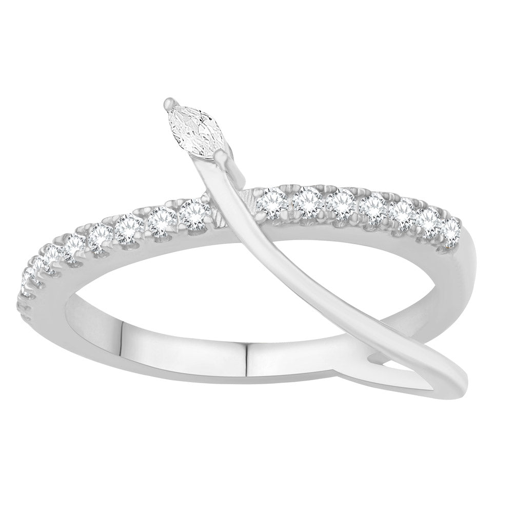 White Gold Diamond Ring
