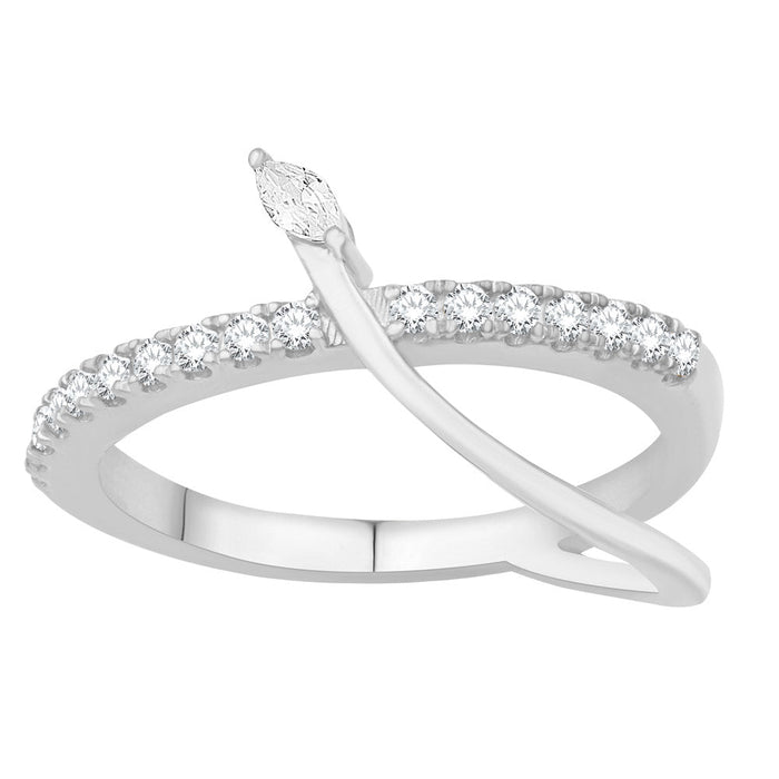 White Gold Diamond Ring