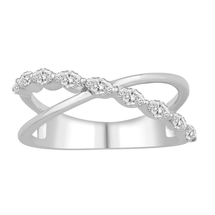 White Gold Diamond Ring