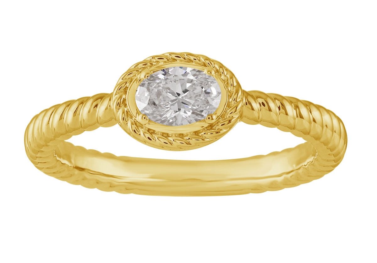 Yellow Gold Diamond Ring