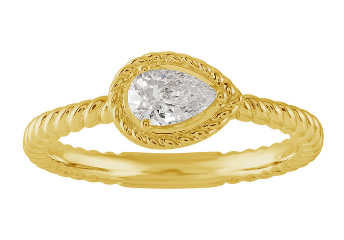 Yellow Gold Diamond Ring