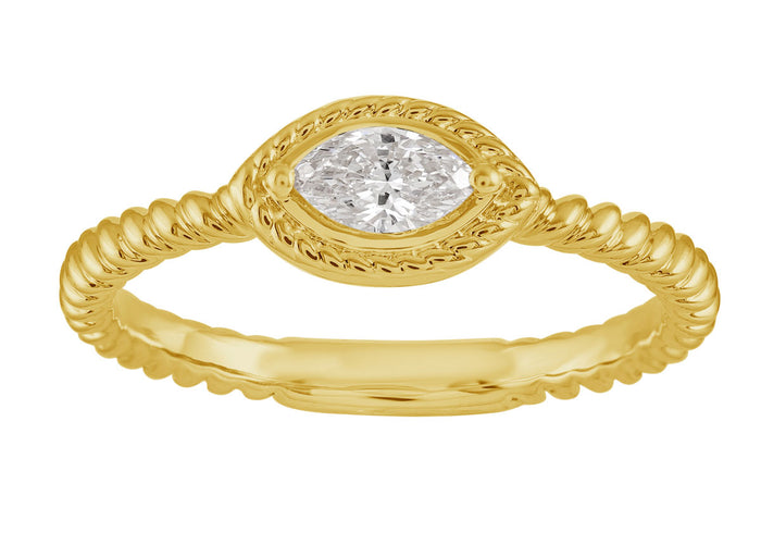 Yellow Gold Diamond Ring